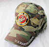 Camo USMC US Marines Baseball Hat Cap Old Glory Strap Snapback Washington DC - fazoom